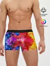 Мужские трусы боксеры / Брызги красок