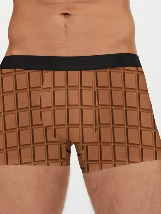 Мужские трусы боксеры / Шоколад