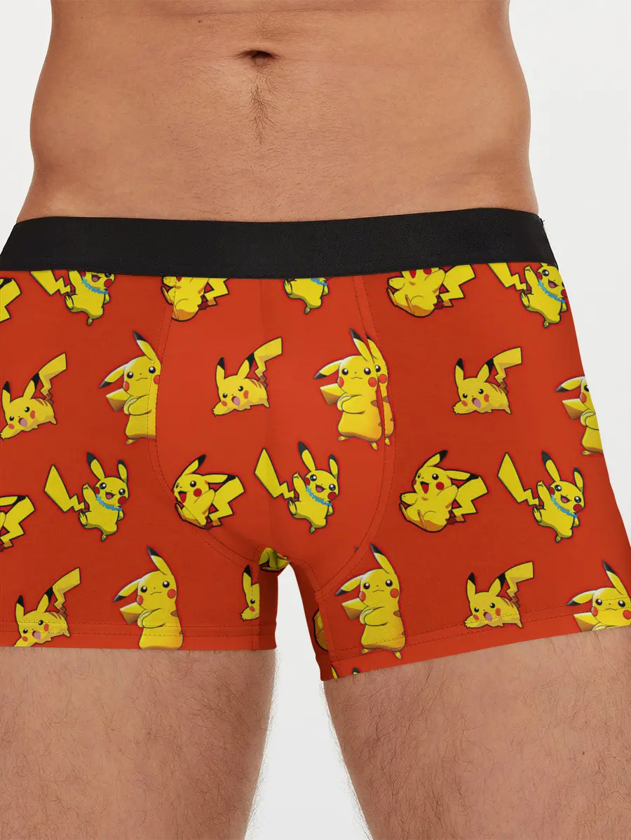 Мужские трусы боксеры / Пикачу