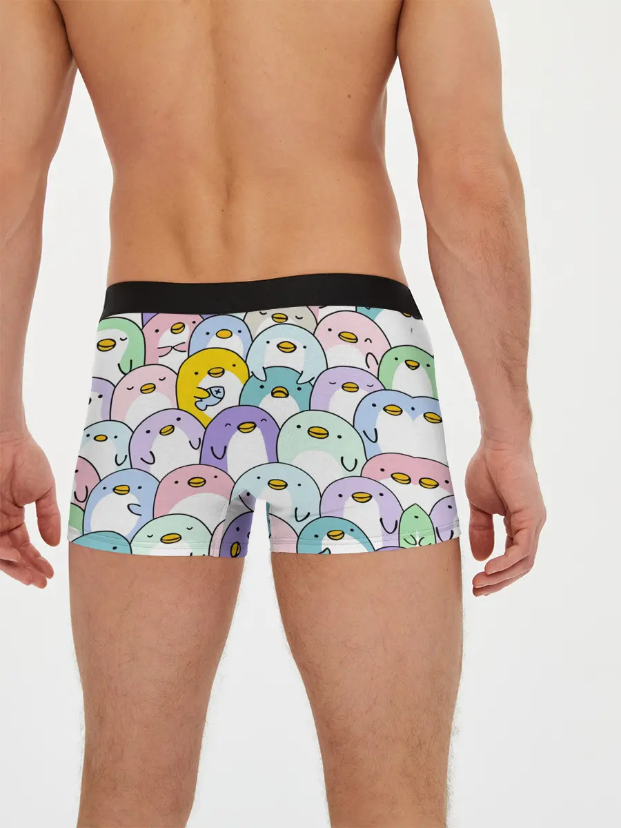 Мужские трусы боксеры / Пингвины