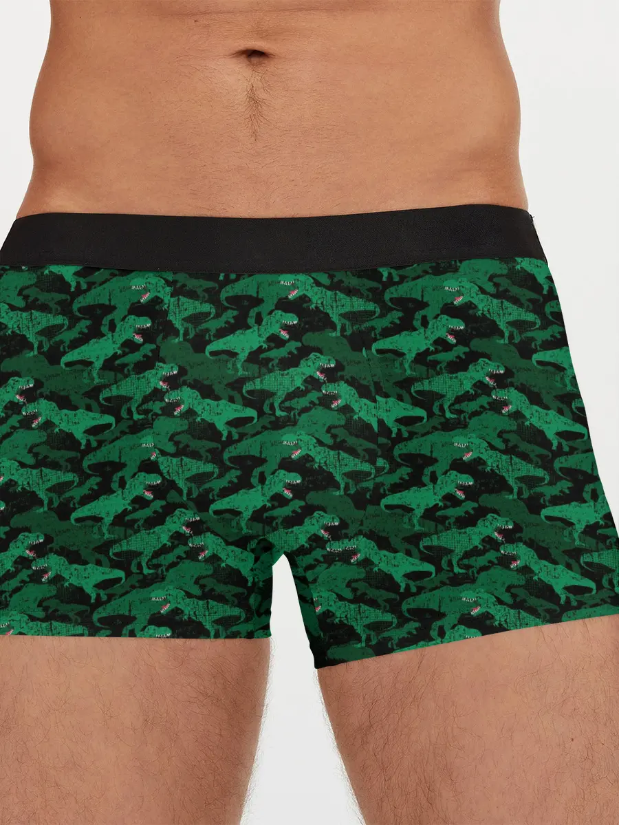 Мужские трусы боксеры / Динозавры