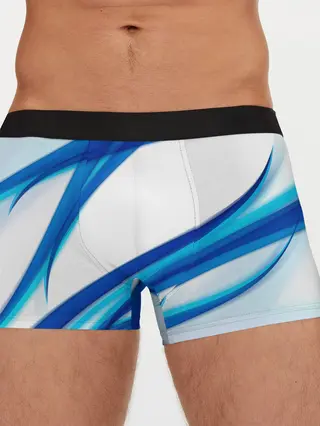 Мужские трусы боксеры / STRIPES BLUE