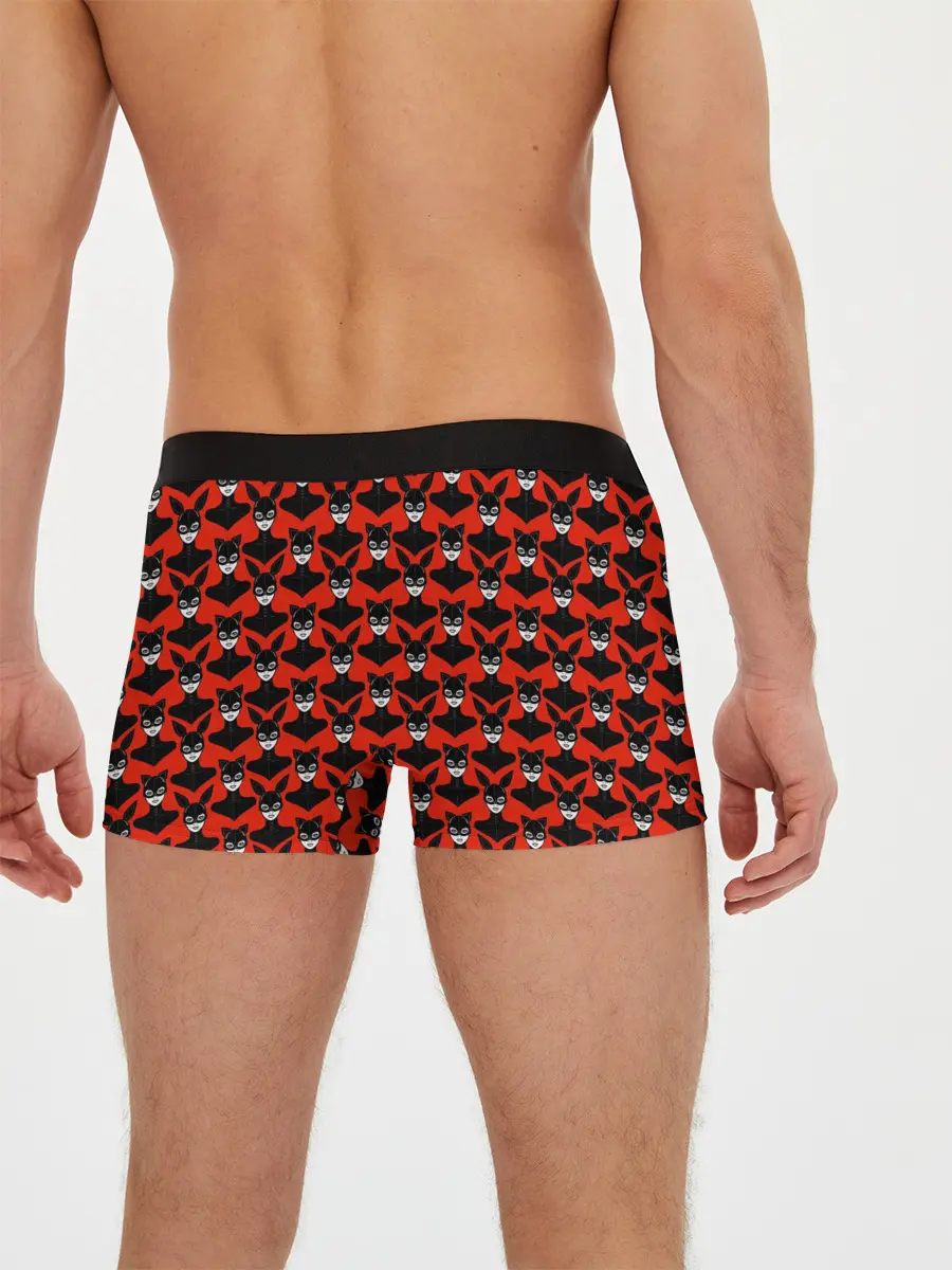 Мужские трусы боксеры / Латекс