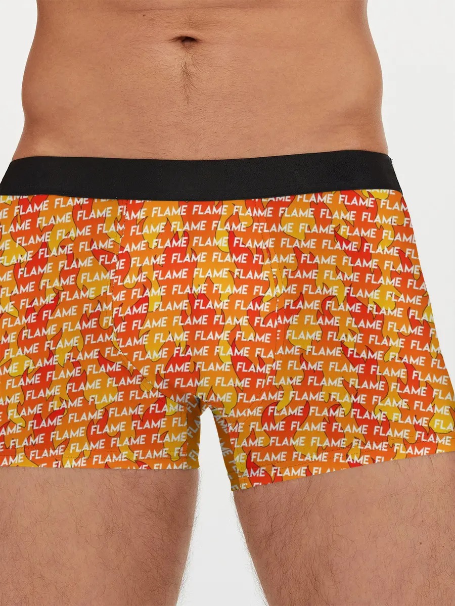 Мужские трусы боксеры / РЫЖЕЕ ПЛАМЯ | GINGER FLAME