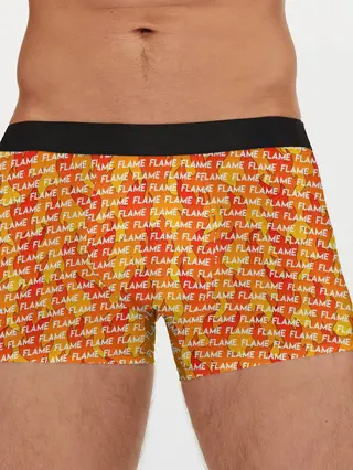 Мужские трусы боксеры / РЫЖЕЕ ПЛАМЯ | GINGER FLAME