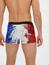 Мужские трусы боксеры / BLUE WHITE & RED