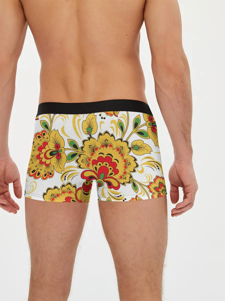 Мужские трусы боксеры / Хохлома