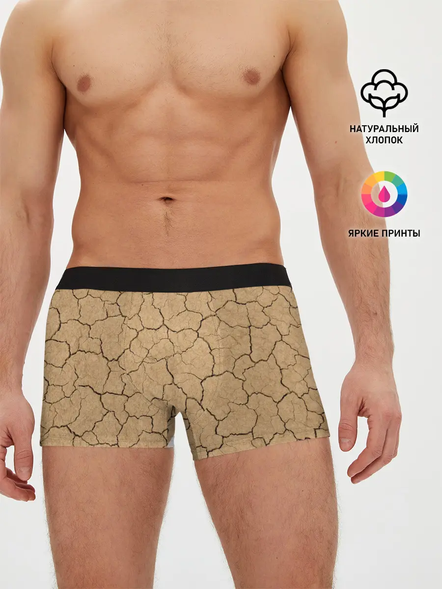 Мужские трусы боксеры / Пустыня