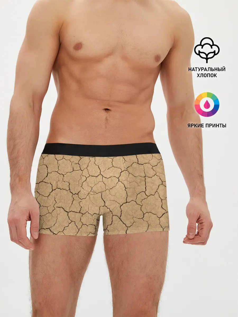 Мужские трусы боксеры / Пустыня