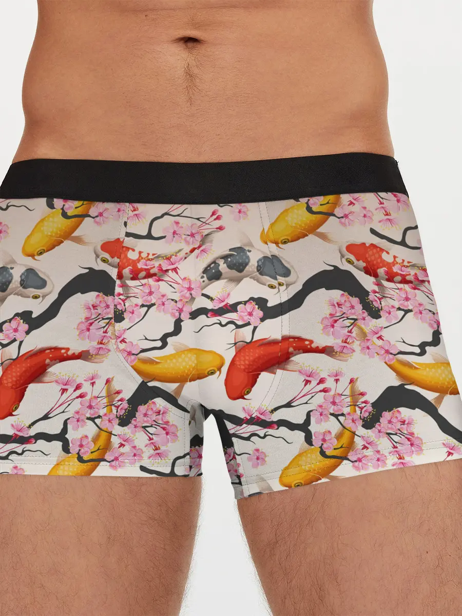 Мужские трусы боксеры / Рыбы