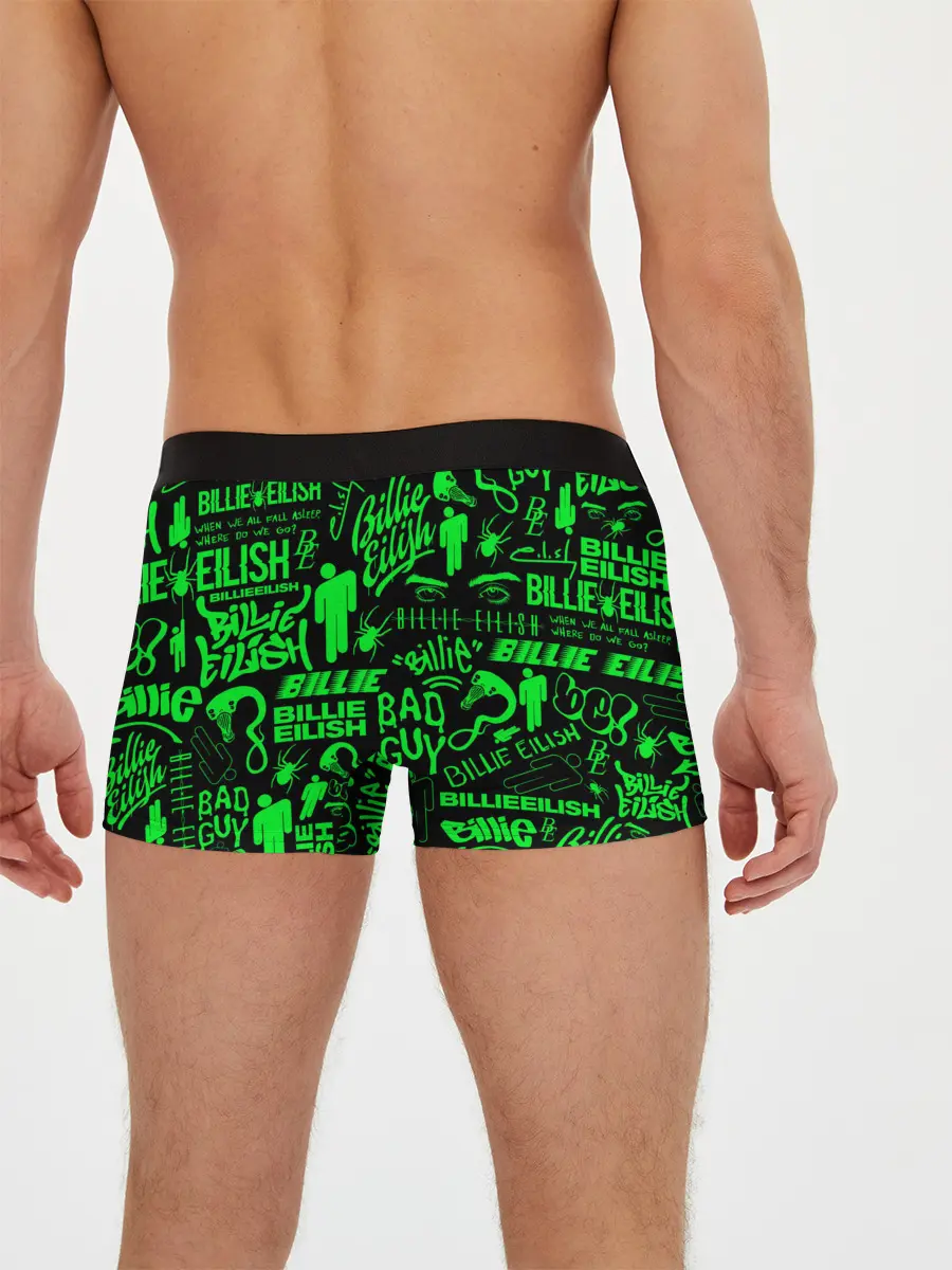 Мужские трусы боксеры / BILLIE EILISH | БИЛЛИ АЙЛИШ