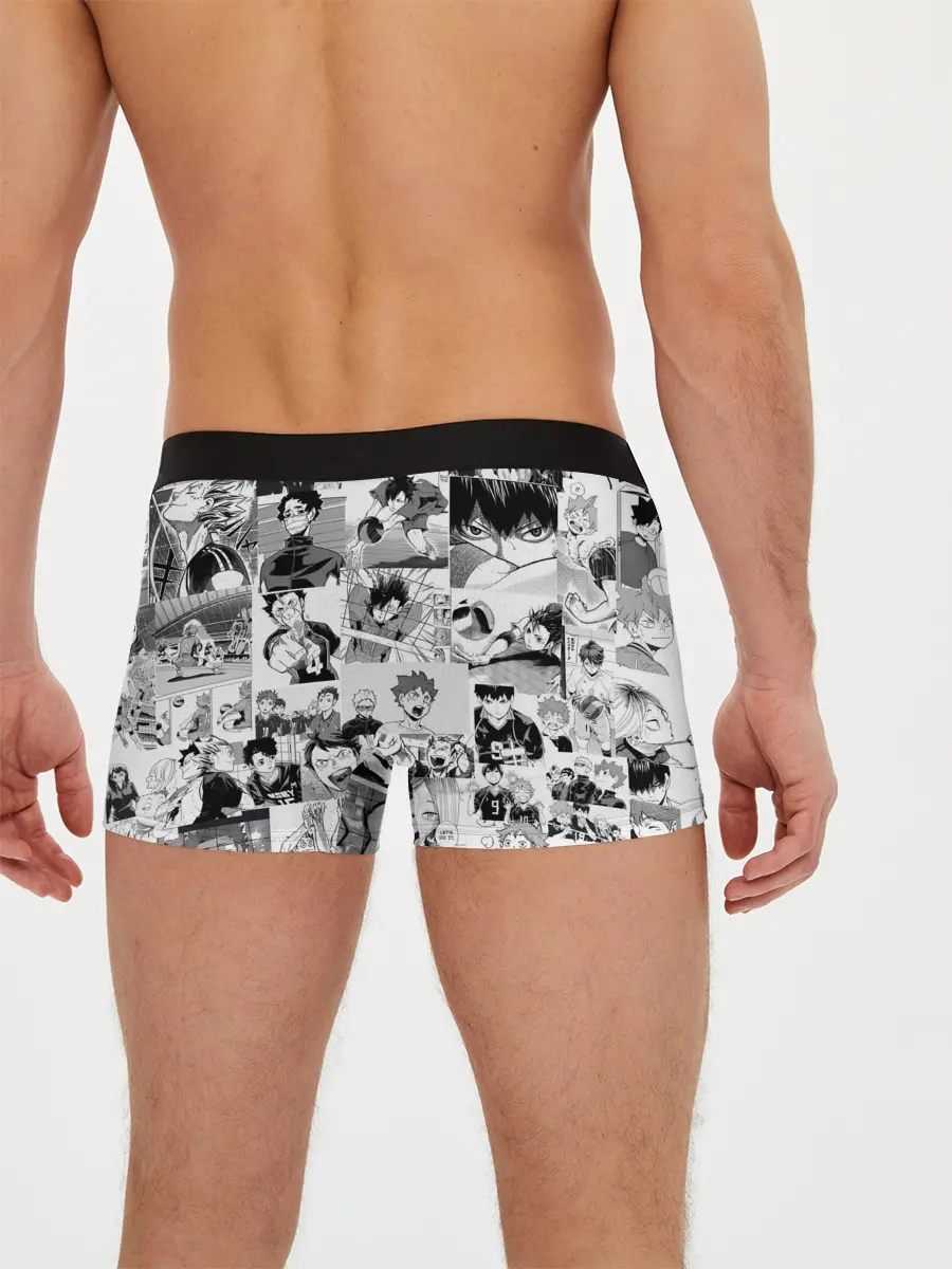 Мужские трусы боксеры / Haikyu pattern