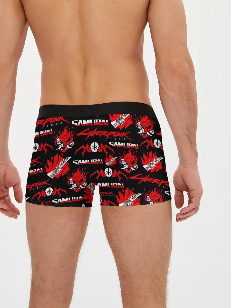 Мужские трусы боксеры / CYBERPUNK 2077 SAMURAI