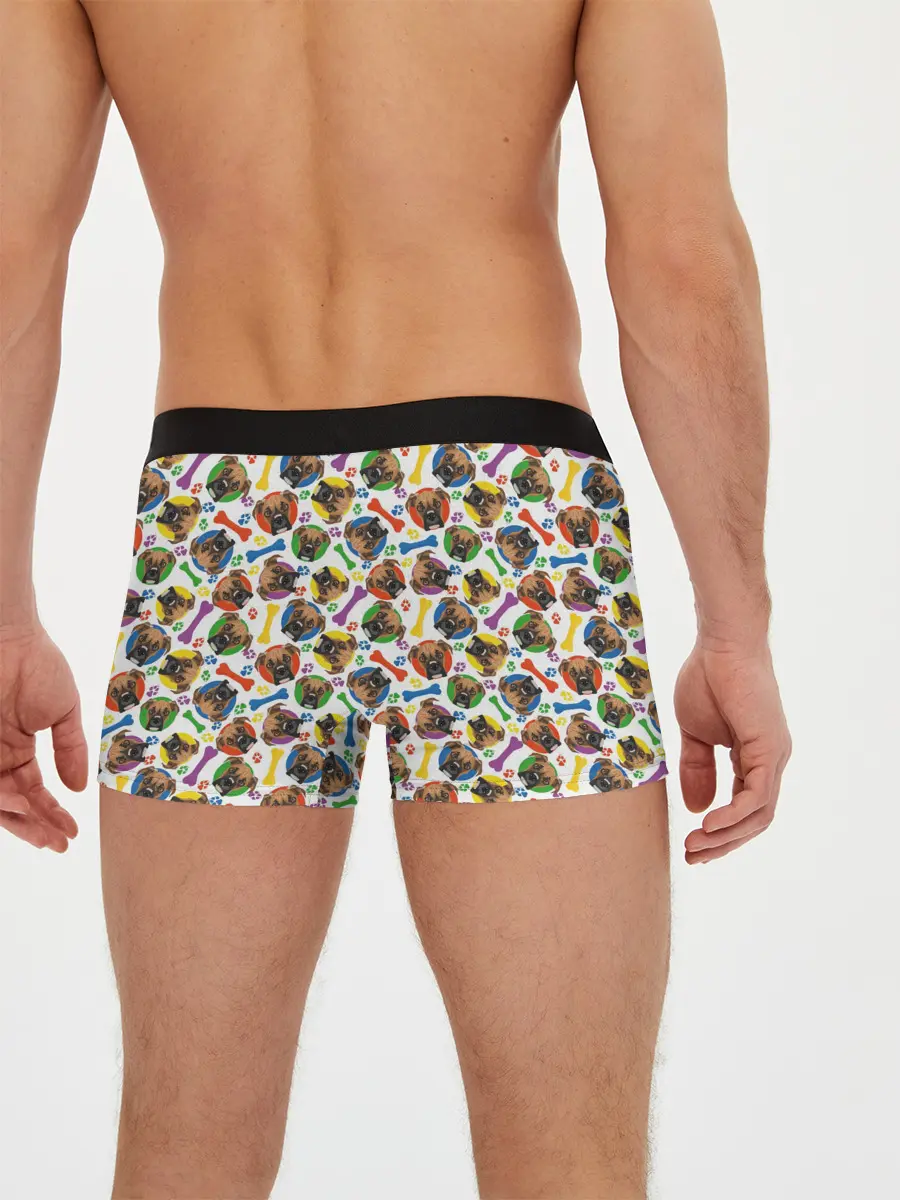 Мужские трусы боксеры / Немецкий Боксёр