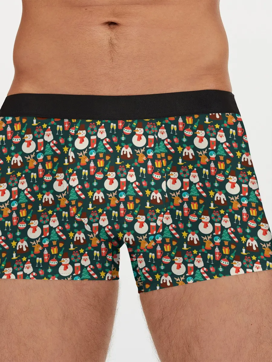 Мужские трусы боксеры / Новый Год