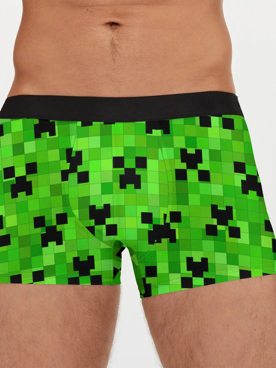 Мужские трусы боксеры / MINECRAFT | МАЙНКРАФТ