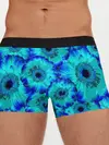 Мужские трусы боксеры / Голубые хризантемы