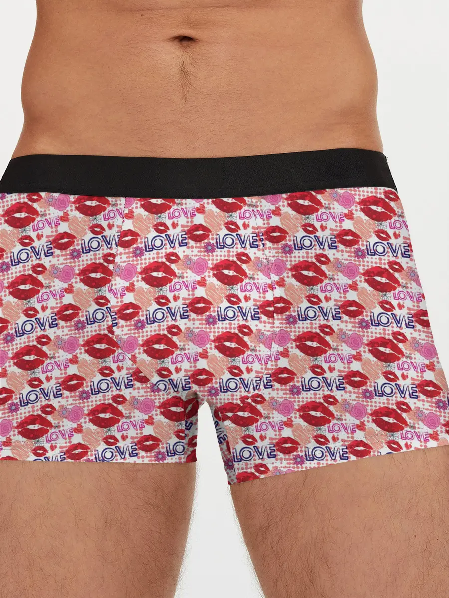 Мужские трусы боксеры / LOVE