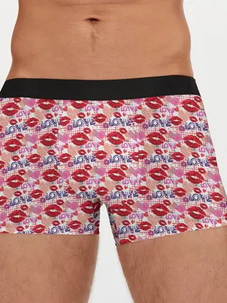 Мужские трусы боксеры / LOVE