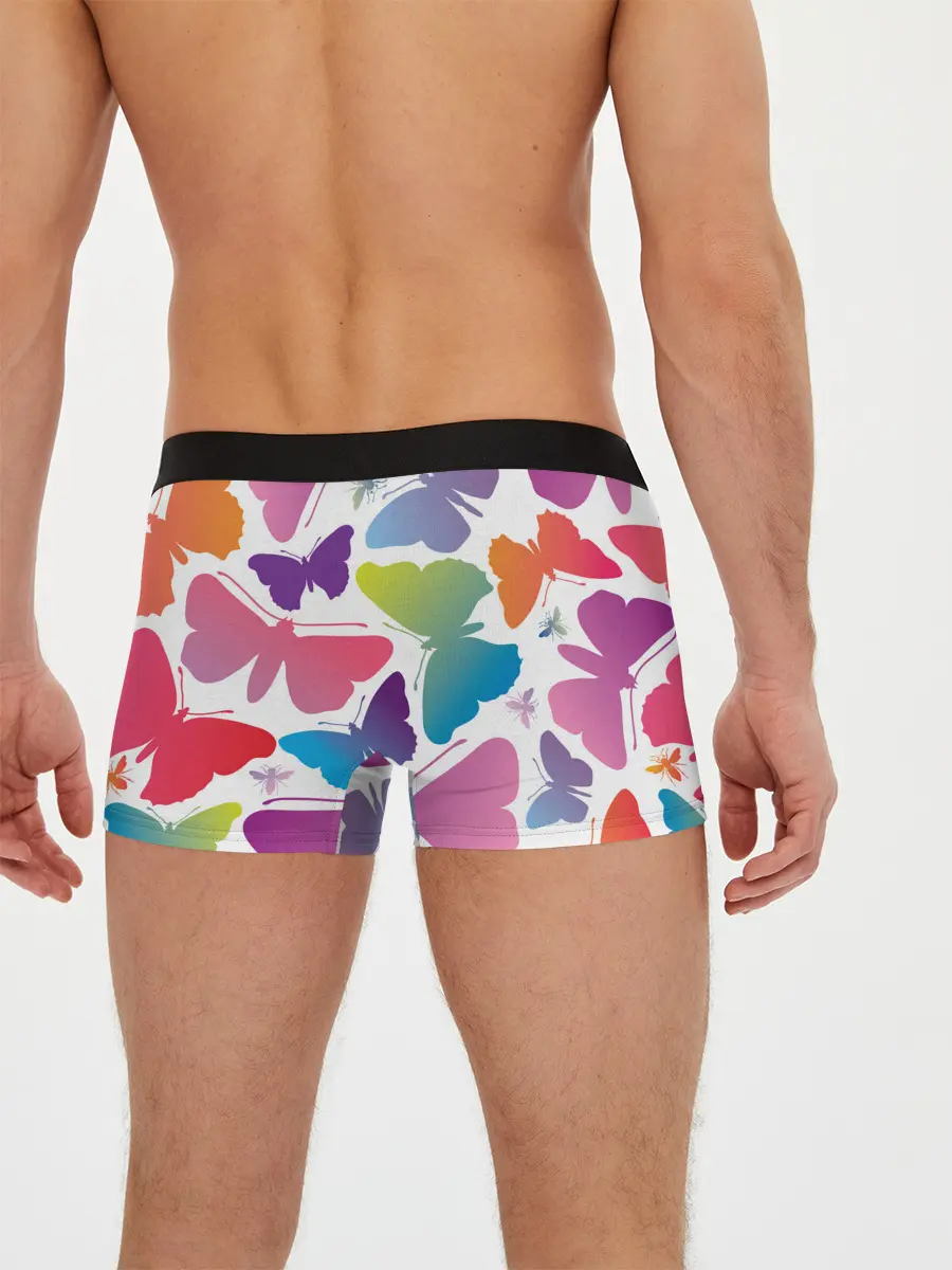 Мужские трусы боксеры / БАБОЧКИ ПАТТЕРН | BUTTERFLY PATTERN