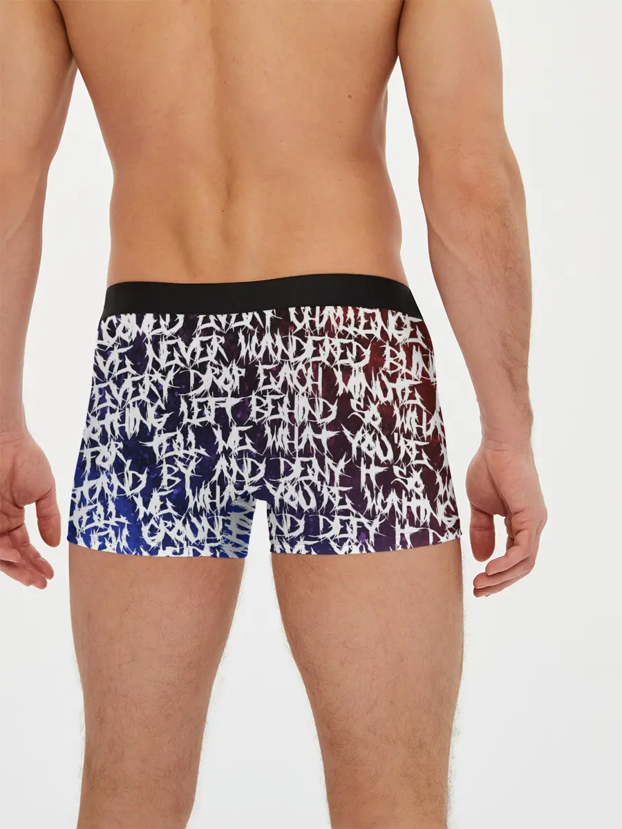 Мужские трусы боксеры / Art of words