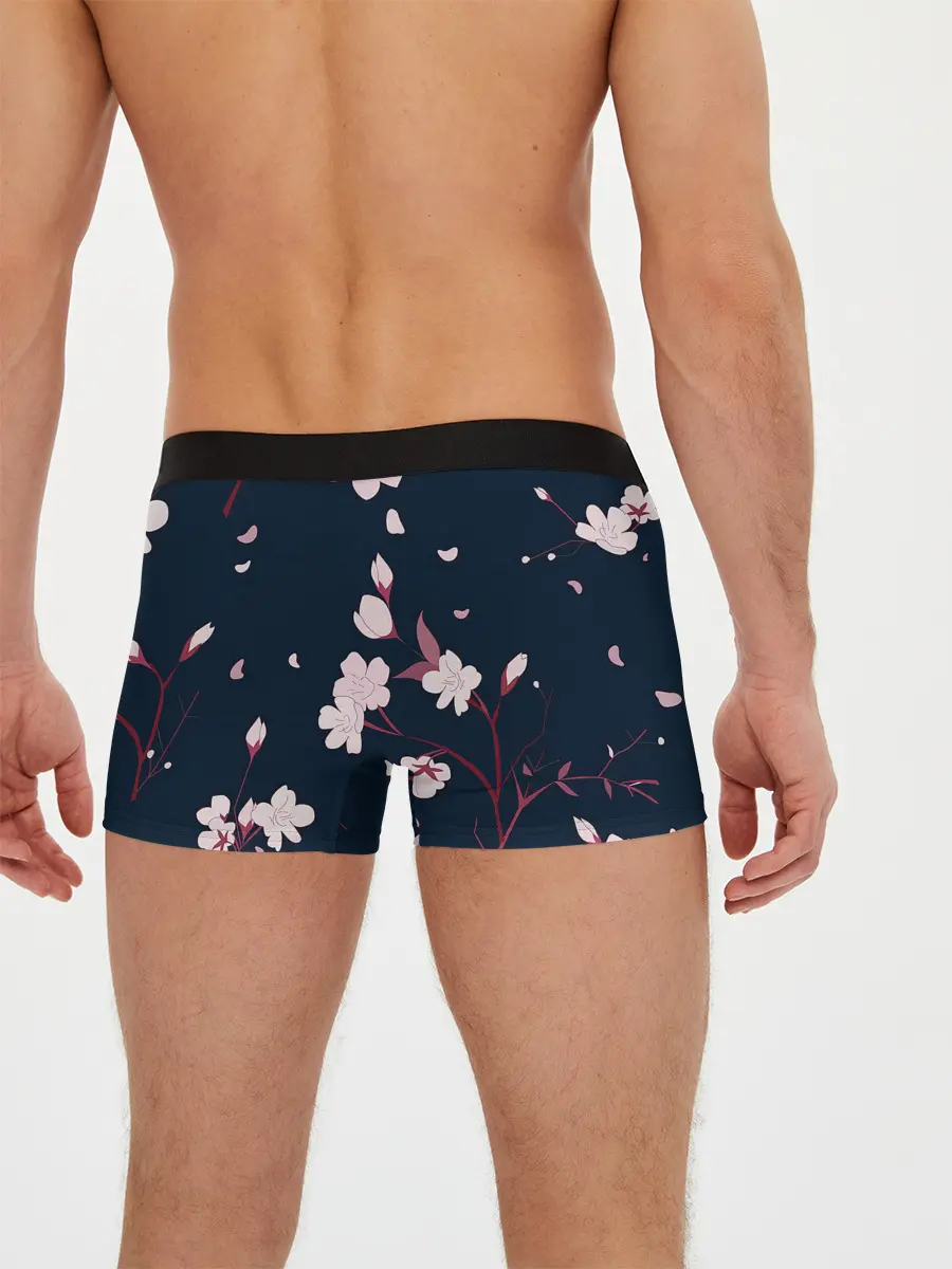 Мужские трусы боксеры / Веточки сакуры
