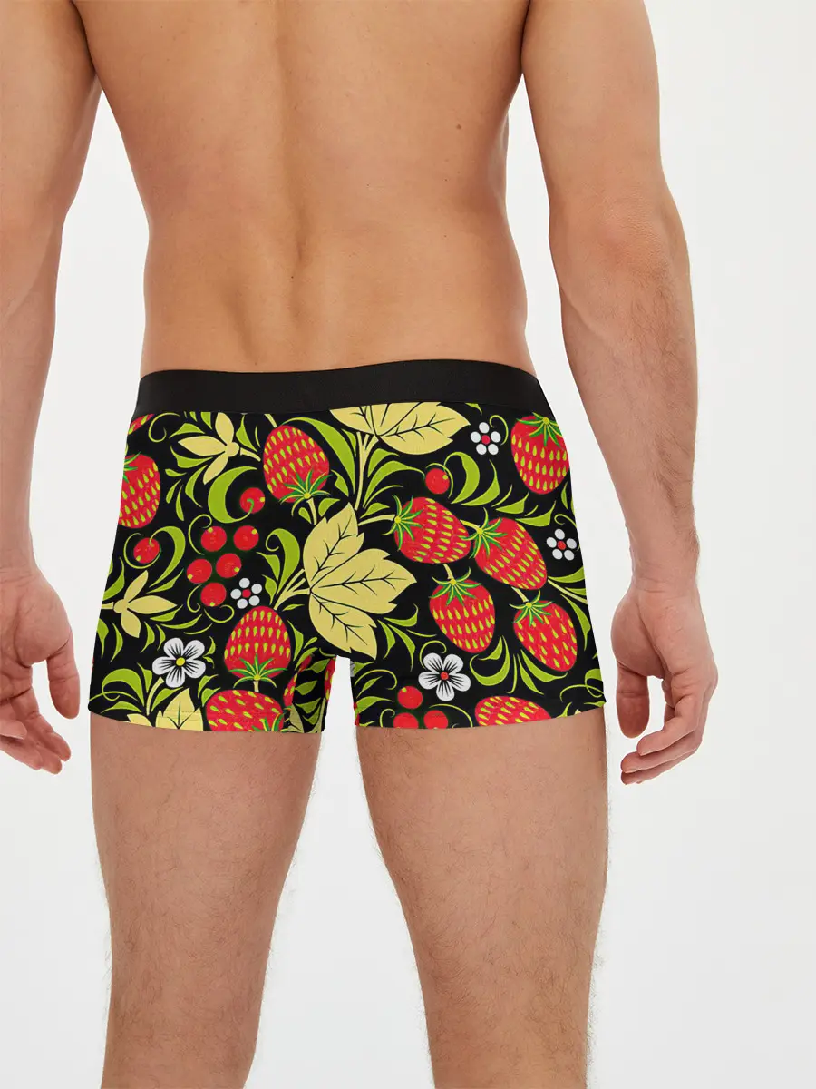 Мужские трусы боксеры / Хохлома