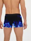 Мужские трусы боксеры / СИНИЙ ОГОНЬ ГЛИТЧ | BLUE FIRE GLITCH