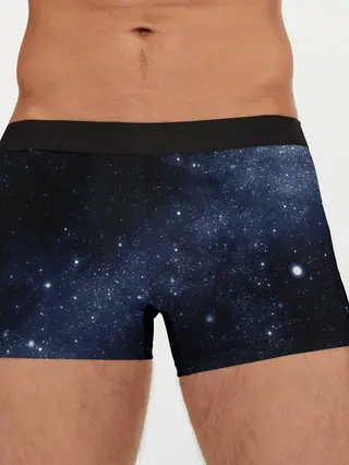 Мужские трусы боксеры / Звёздное небо