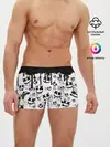Мужские трусы боксеры / MARSHMELLO GLITCH