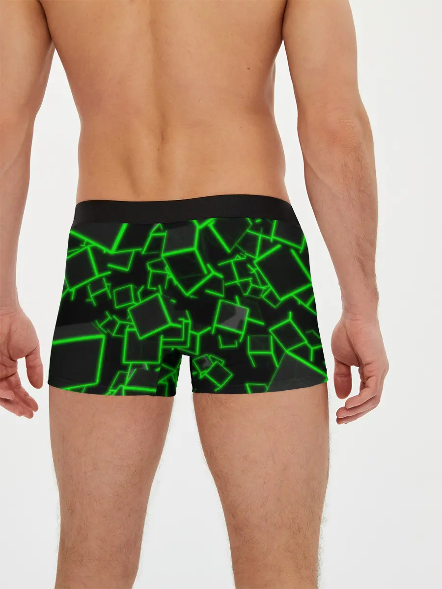 Мужские трусы боксеры / Cyber cube