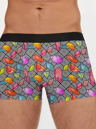 Мужские трусы боксеры / Кристаллы