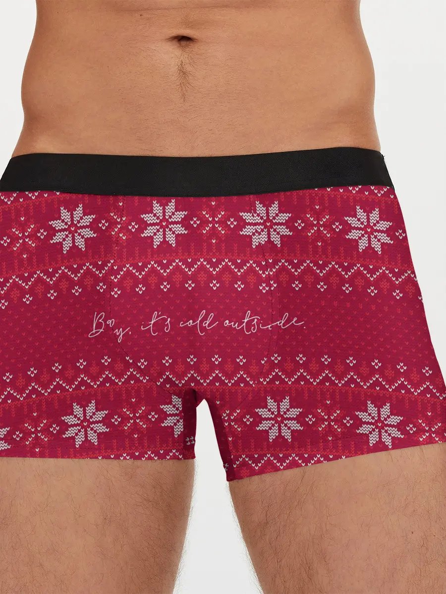 Мужские трусы боксеры / Мне холодно