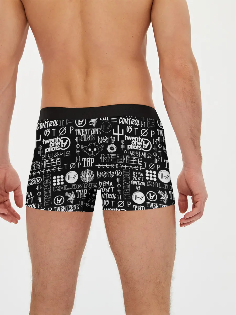 Мужские трусы боксеры / TWENTY ONE PILOTS