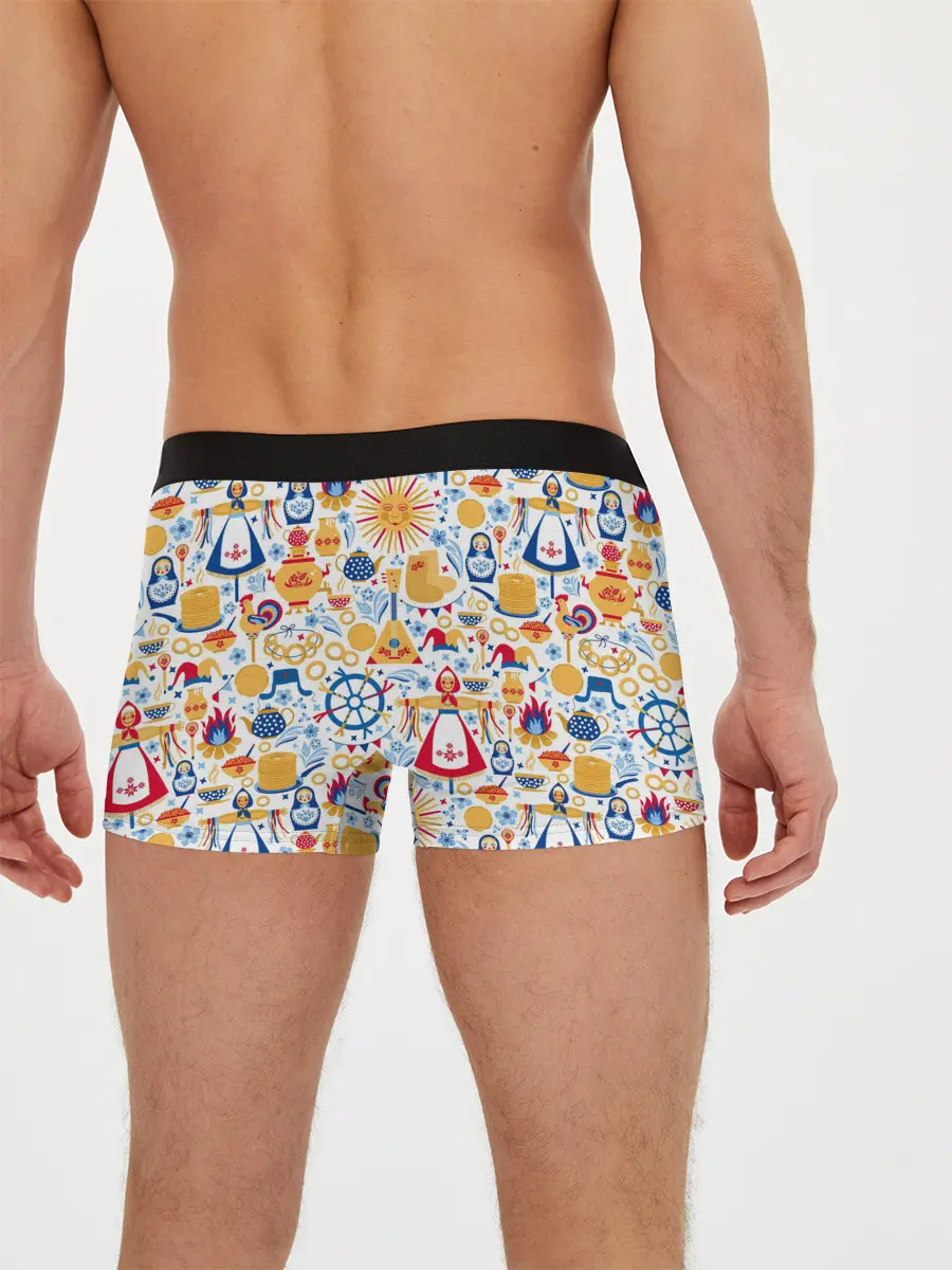 Мужские трусы боксеры / Славянская символика