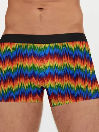 Мужские трусы боксеры / РАДУЖНАЯ КИСЛОТА
