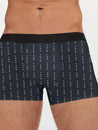 Мужские трусы боксеры / FUCK YOU