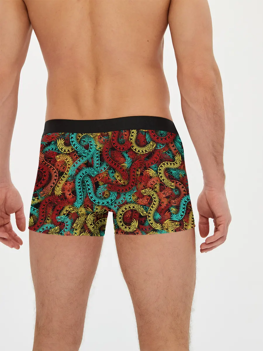 Мужские трусы боксеры / Кетцалькоатли