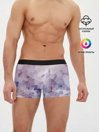 Мужские трусы боксеры / Узор Мозаика