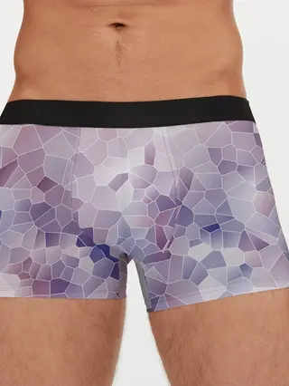 Мужские трусы боксеры / Узор Мозаика