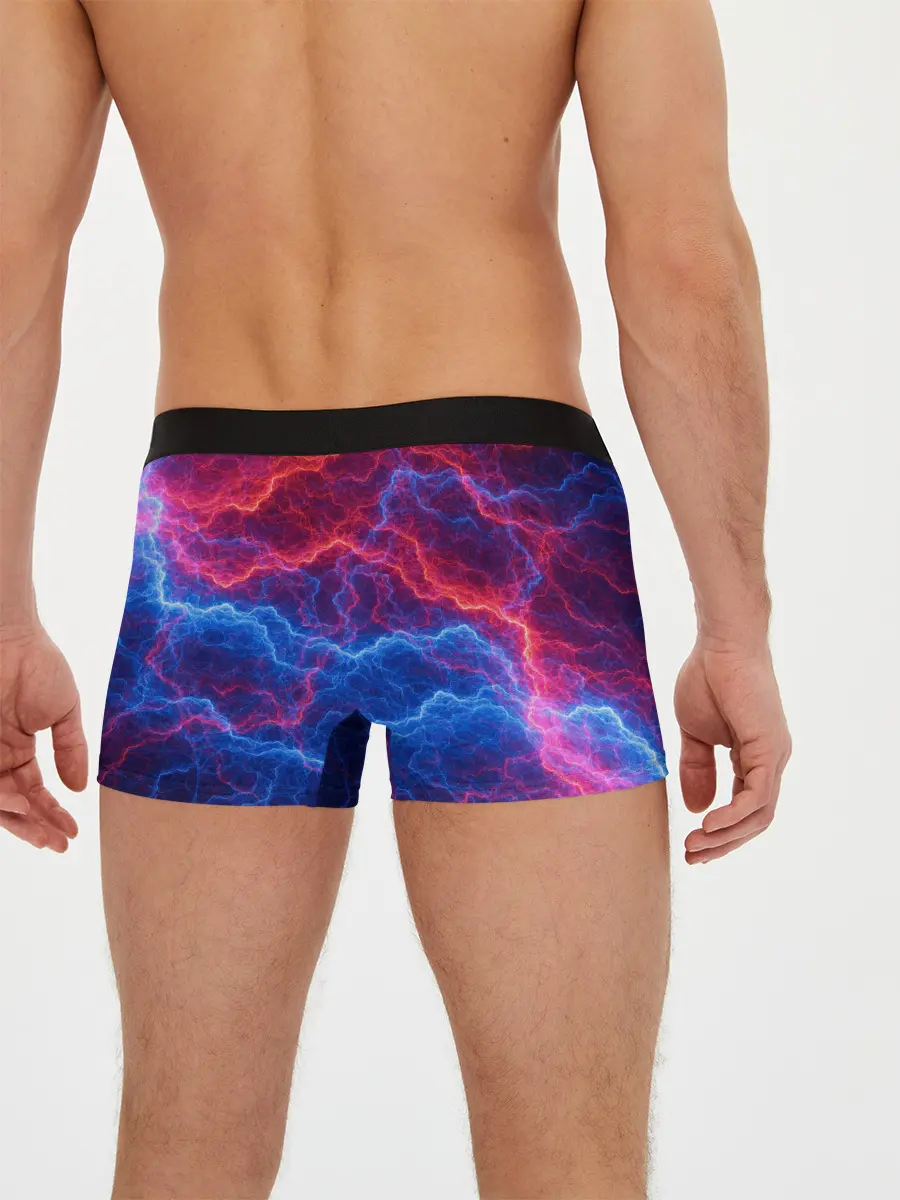 Мужские трусы боксеры / Молнии: Огонь и лед