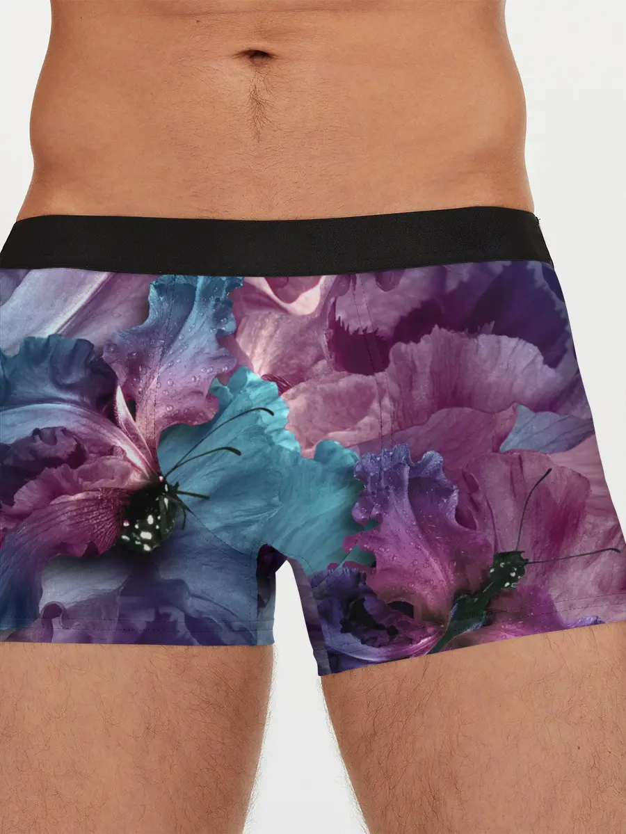 Мужские трусы боксеры / Цветы