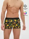 Мужские трусы боксеры / Яркая Хохлома