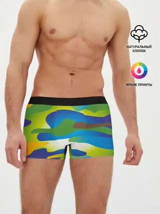 Мужские трусы боксеры / CAMOUFLAGE 2022