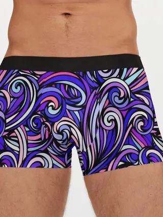 Мужские трусы боксеры / Волны