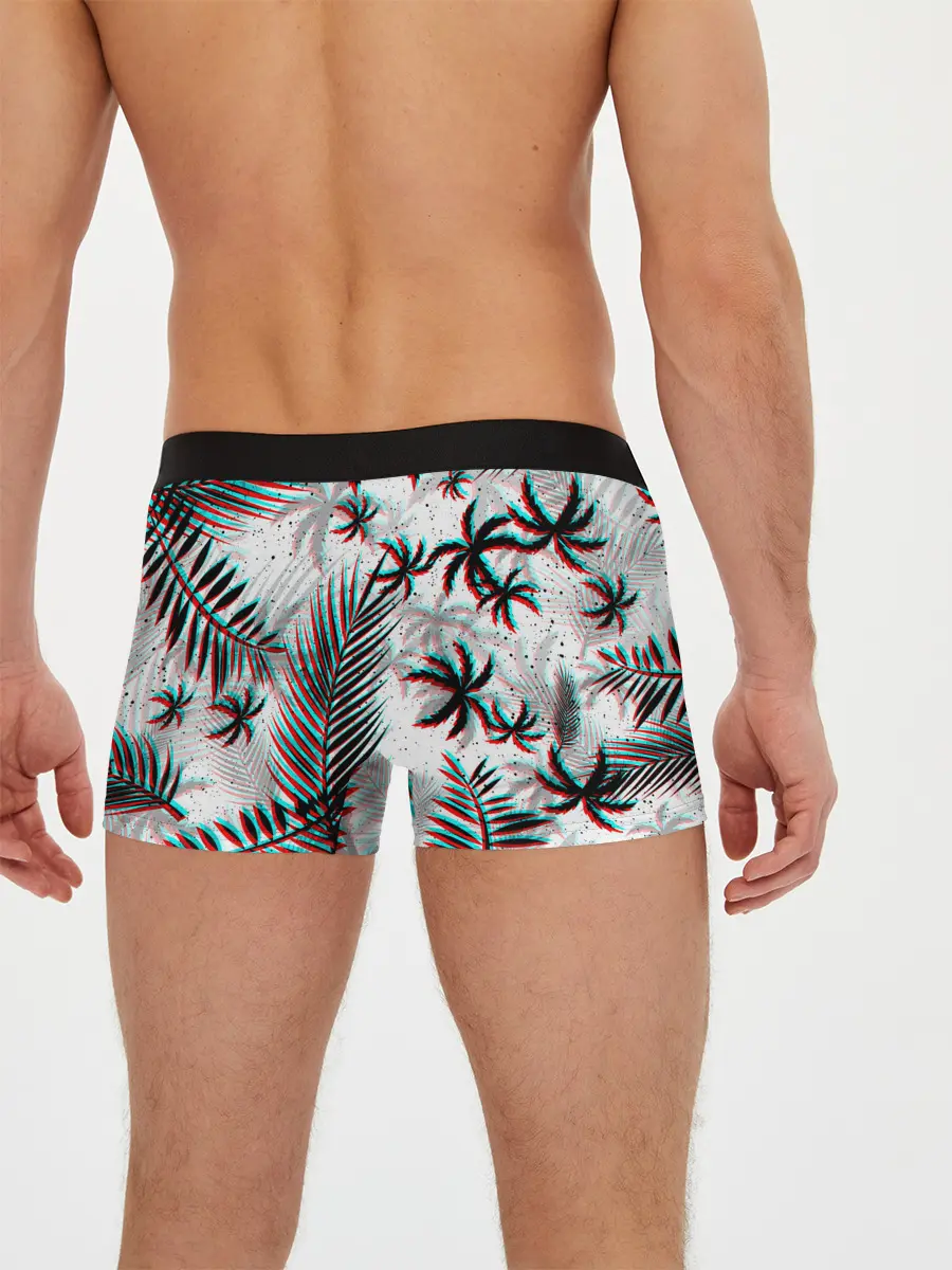 Мужские трусы боксеры / ПАЛЬМЫ | TROPICAL GLITCH