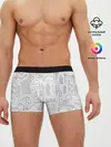Мужские трусы боксеры / Нарисованный город