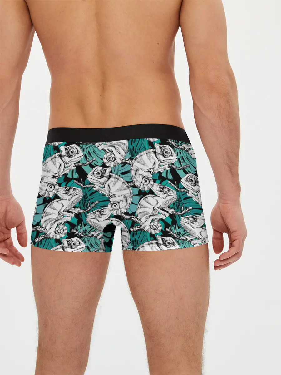 Мужские трусы боксеры / Хамелеоны