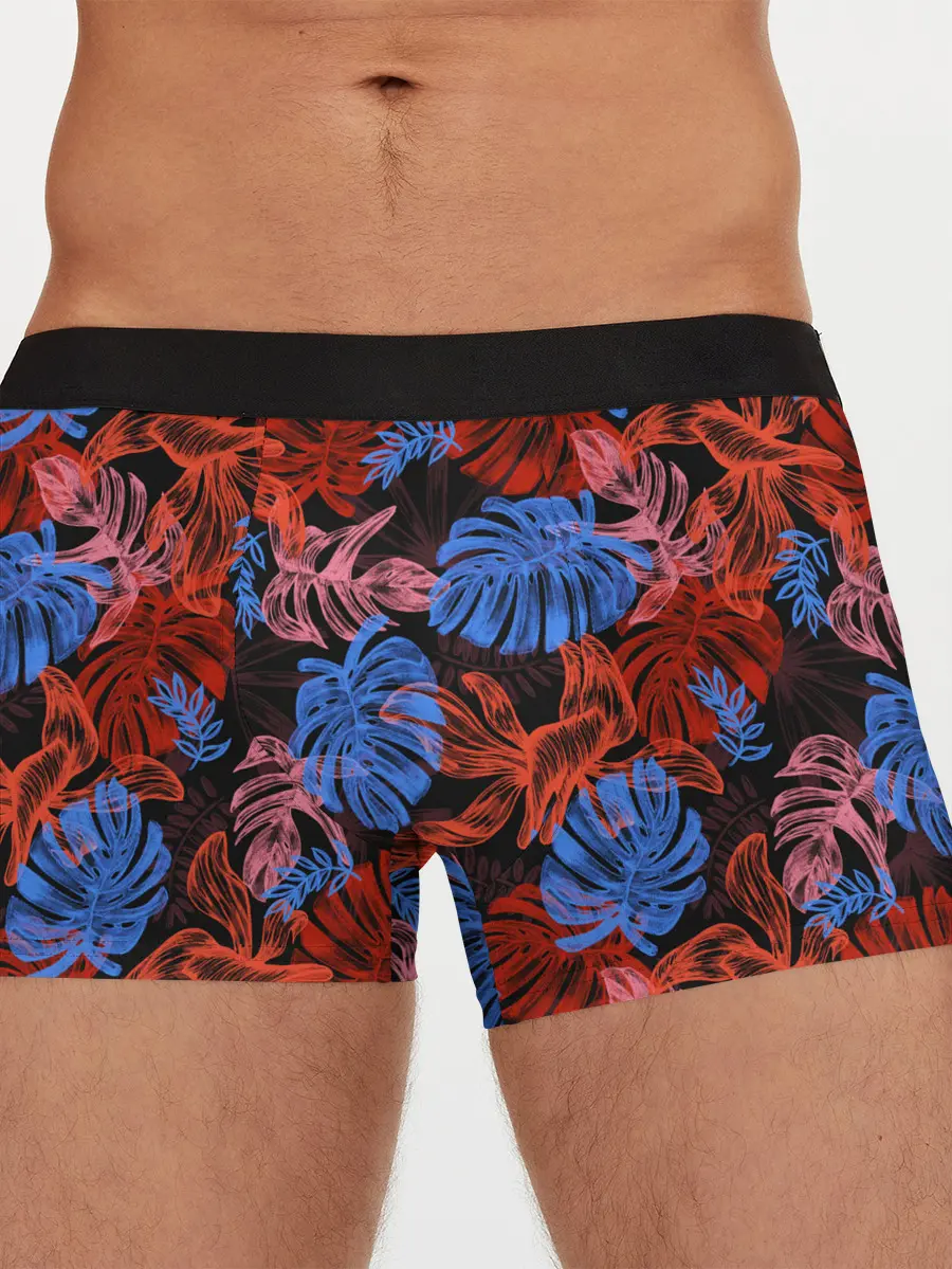Мужские трусы боксеры / Неоновые Тропики