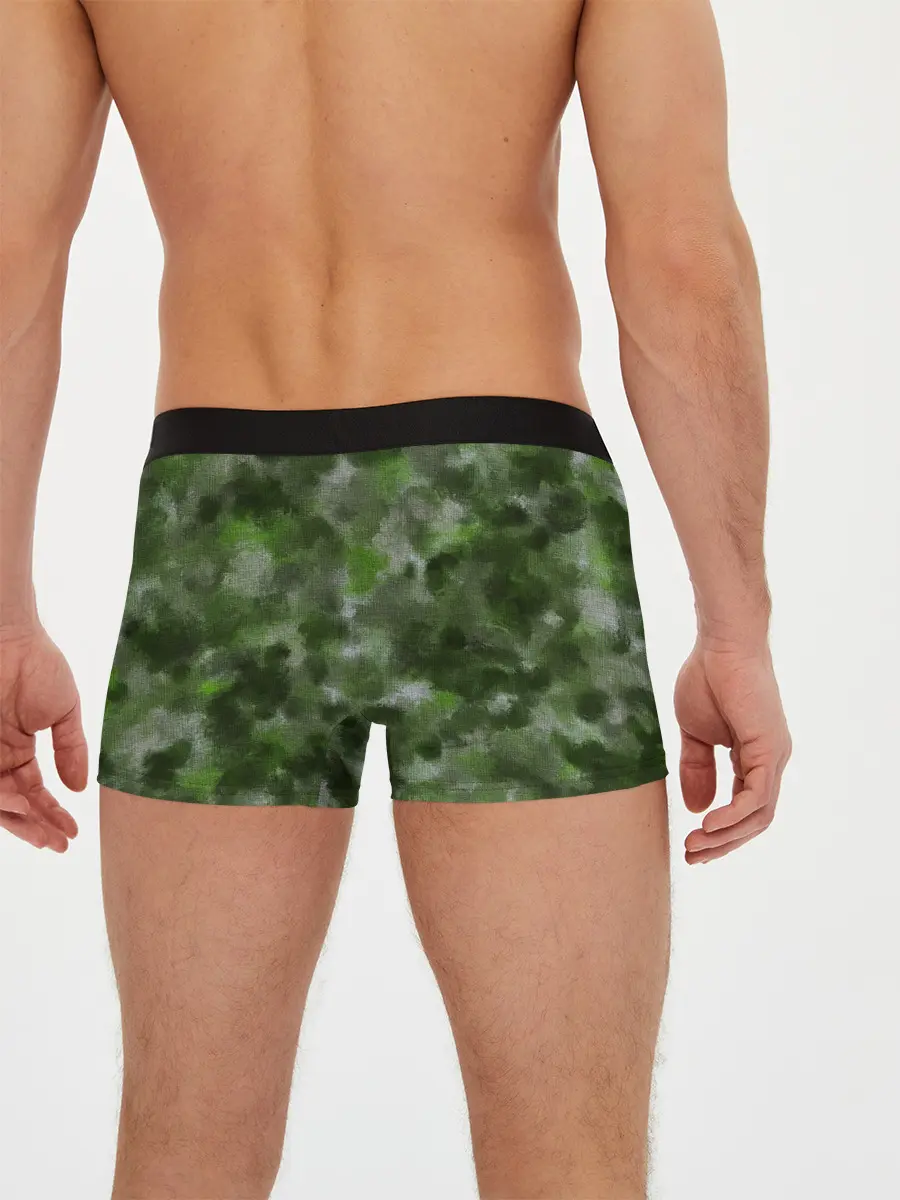 Мужские трусы боксеры / Canvas Green Camo